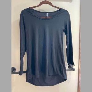 Lularoe Black Long Sleeve Shirt - XS